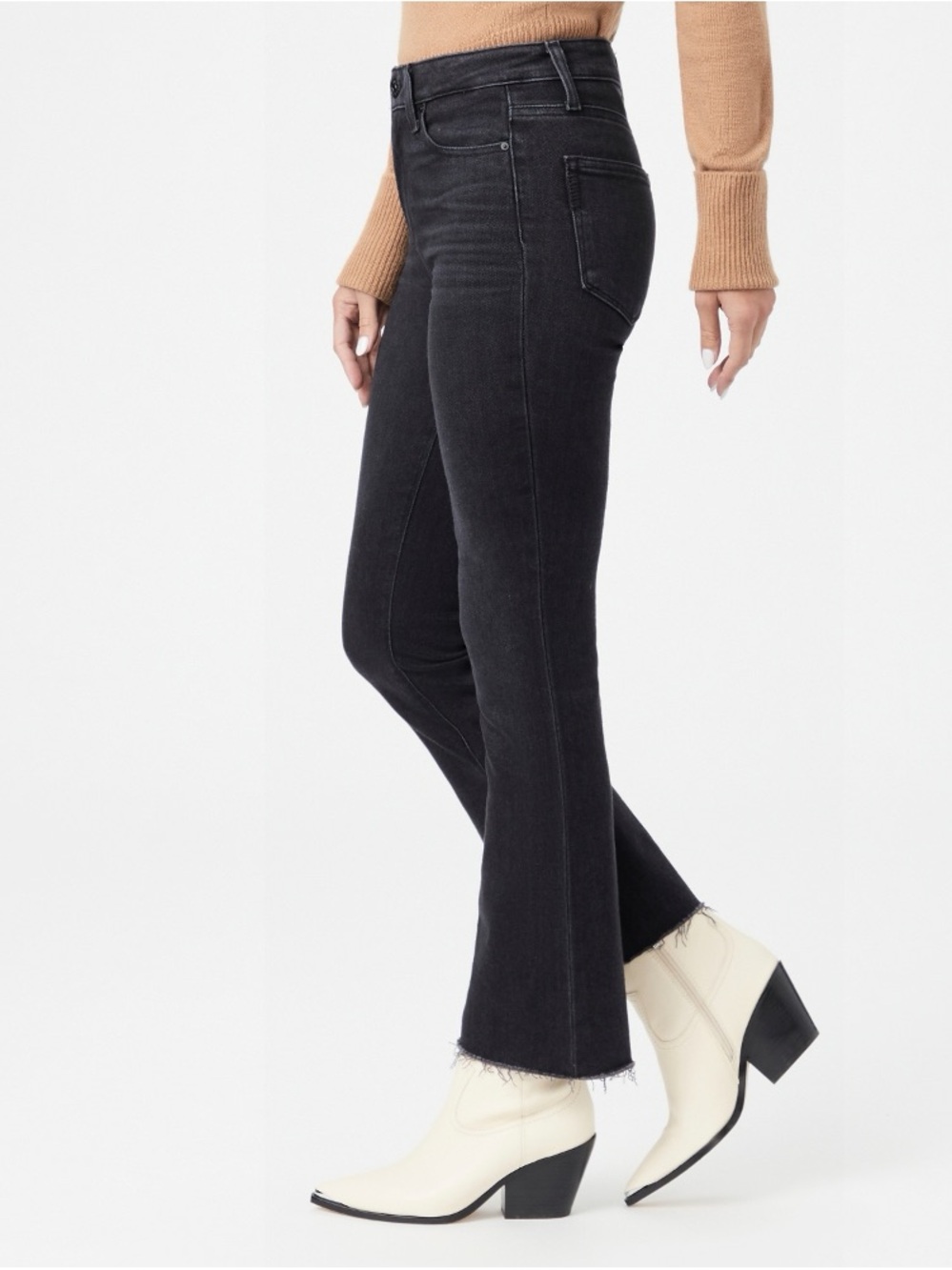 PAIGE High-Rise Black Women’s 29 Jeans